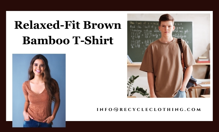 brown bamboo t shirt manufacturer