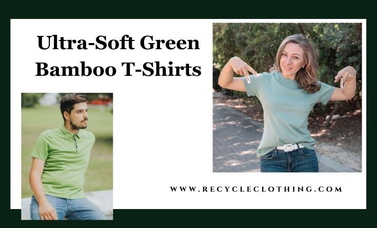 green bamboo t shirt supplier