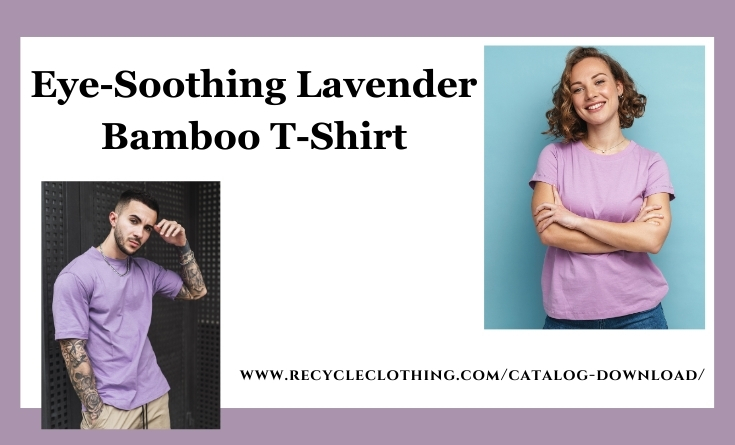 lavender bamboo t shirt wholesale